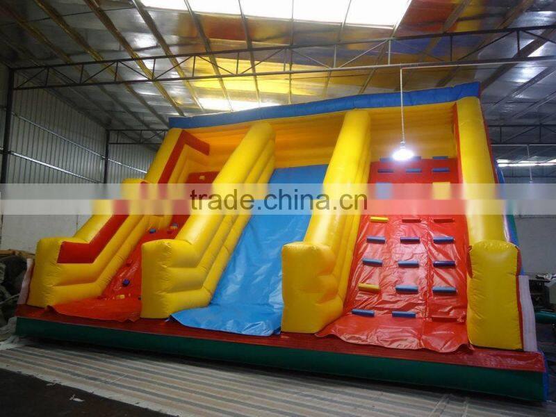 2015 Newest largest PVC Trapualin Inflatable Water Slides for USA Market