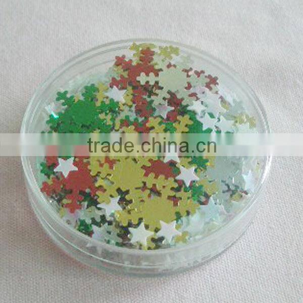 5-25mm dia gold star confetti for wedding/party/holiday celebration