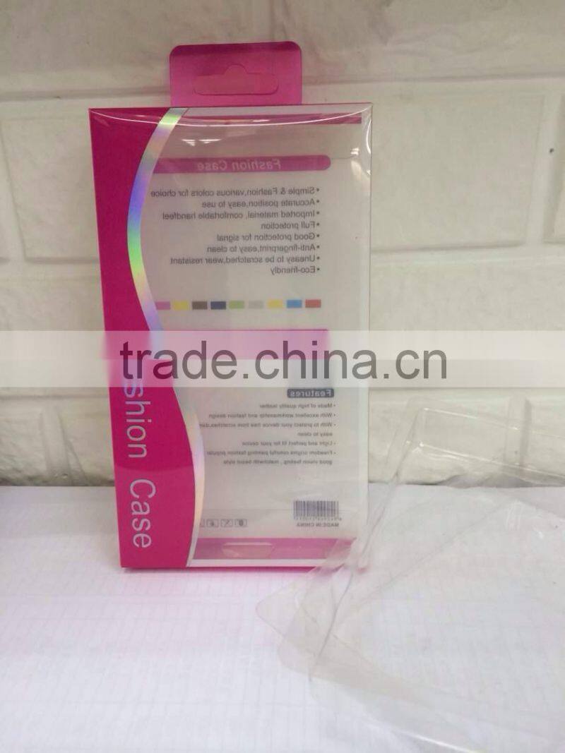 trade assurance hanging plastic phone case packaging box