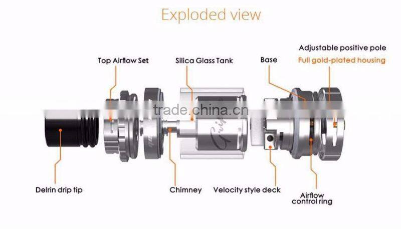 Newest releaseed vape Black GeekVape Griffin 25 Mini with 18mm build deck/geekvape griffin 25 mini RTA atomizer