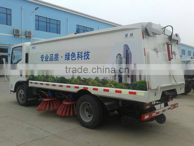Low price Iveco small sweeper truck,iveco street sweeping truck