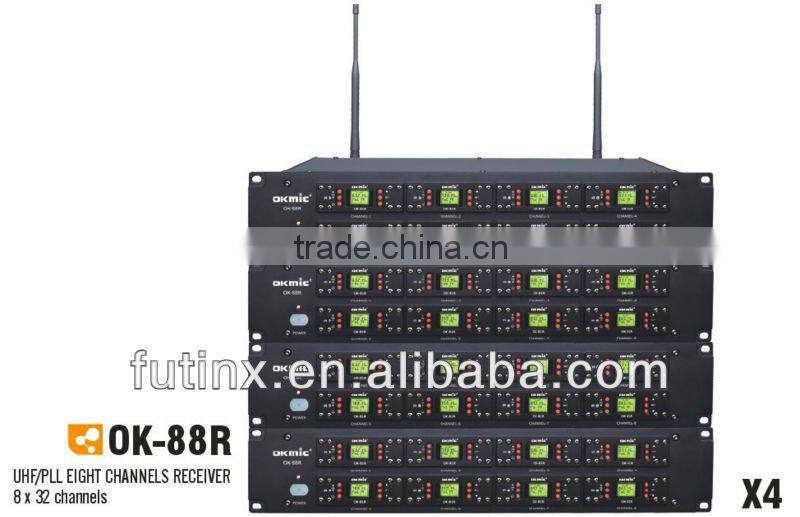 OK-88R UHF PLL 8 channels wireless microphone(wireless module)
