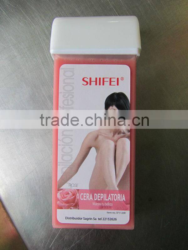 SHIFEI 100g Rose Hot Wax cartridge(Spanish)