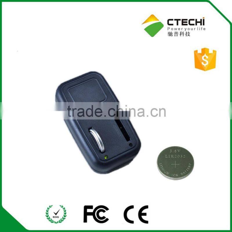 charger for rechargeable button cell CR2032, CR2025, ML2032 charger