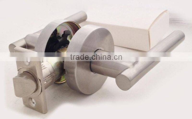 Tubular lever door lock KY9162PS-SN