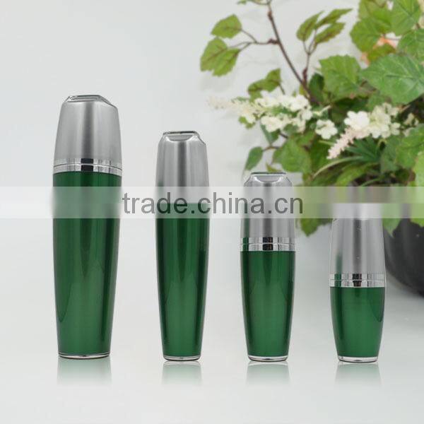 2015 Popular Unique Plastic serum Bottle with Lotion Pump Sprayer