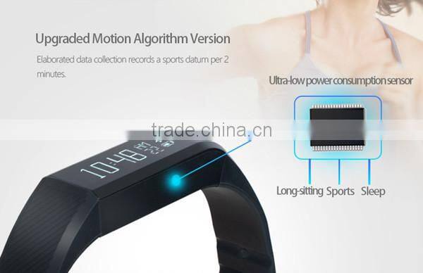 New Vidonn X6 caller ID & SMS skype facebook twitter notifications 15 days standby bluetooth 4.0 anti-lost smart bracelet