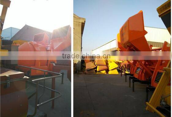JZC350 Roller Drum Concrete mixer with Hydraulic type diesel engine mobile concrete mixer