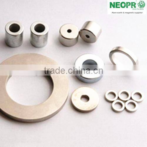 ring shaped nickel coating permanent ndfeb magnets