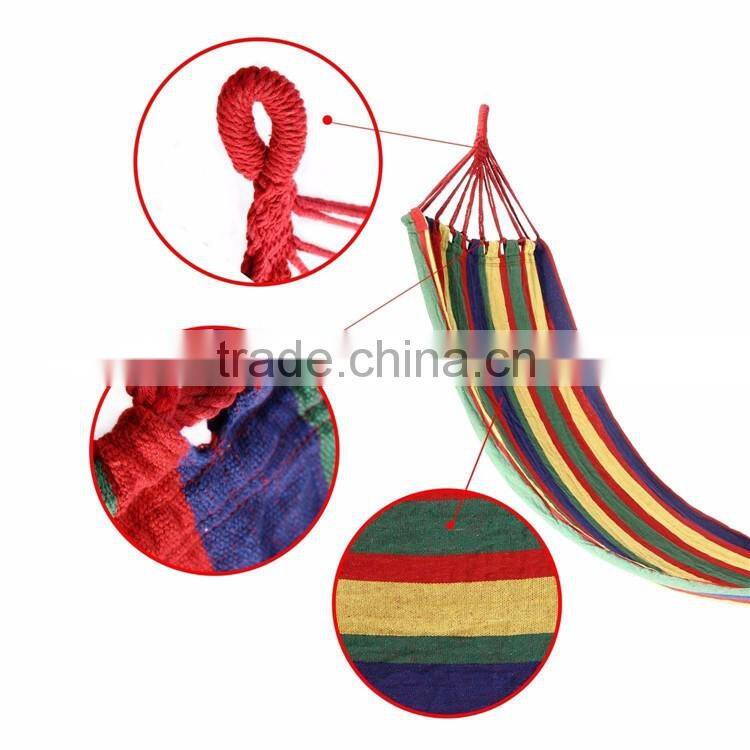 Cheap Outdoor Folding Hammock Chair Hanging Swing Lounge Canvas Hammock Camping