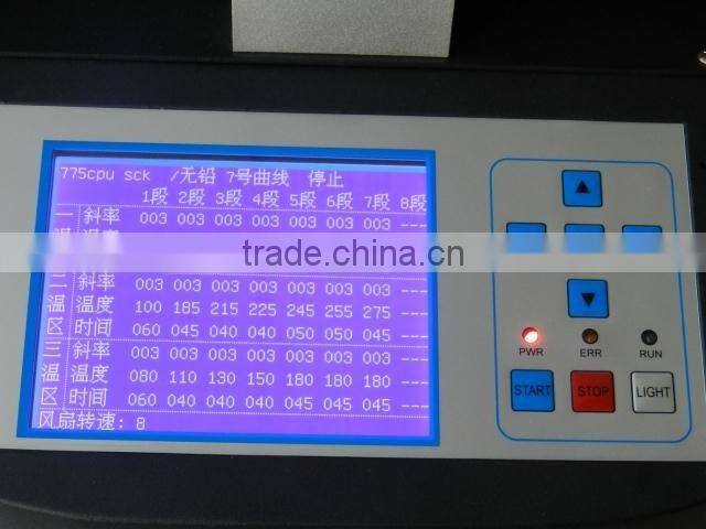 220V/110V HT-R490 Hot Air bga reball machine with 3 temperature area