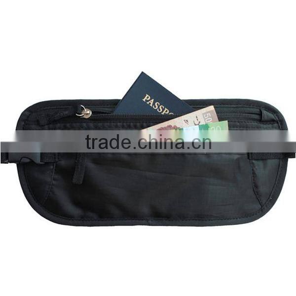 Travel Money Pouch Waist bag belt Passport Holder Wallet
