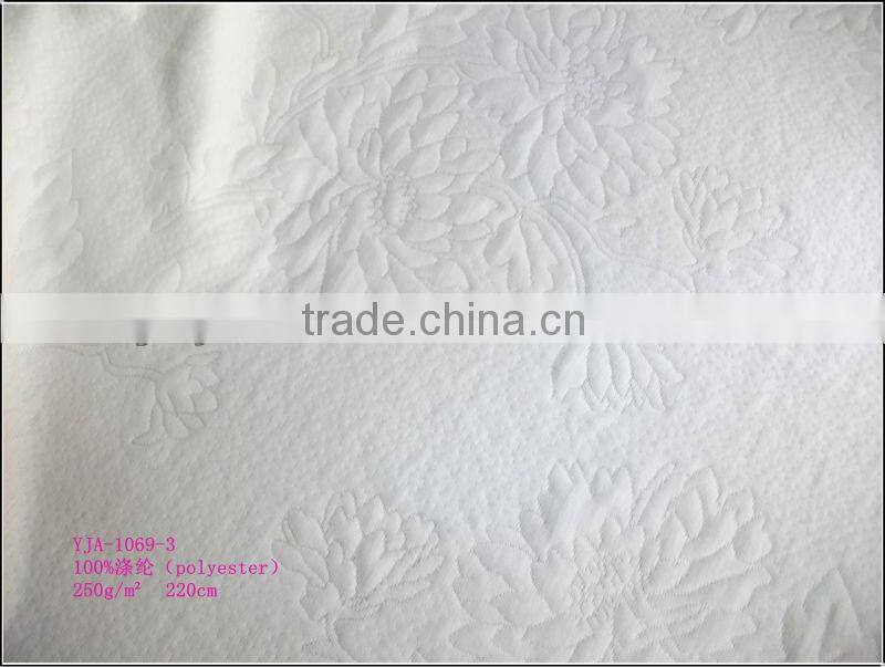 knit fabric jacquard soft for mattress cover