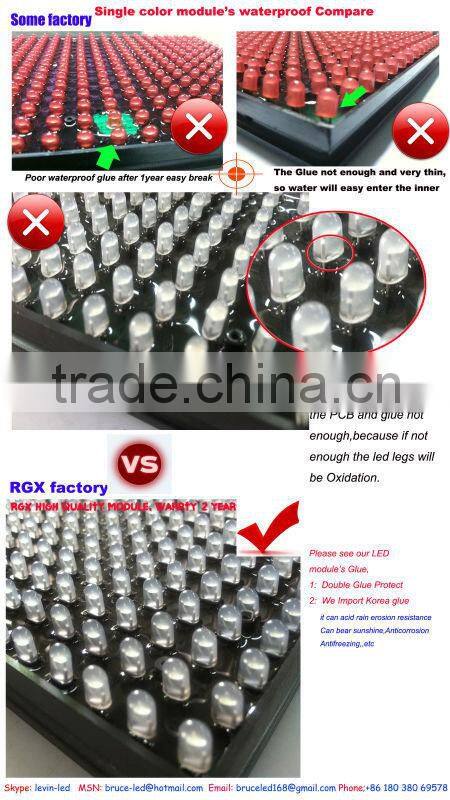 RGX P10 Blue color led moving message