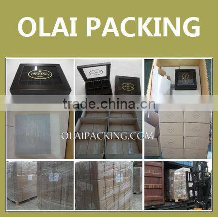 Unpainted Tea Gift Box,Wooden Tea Bag Case,Personalized Tea Bag Box