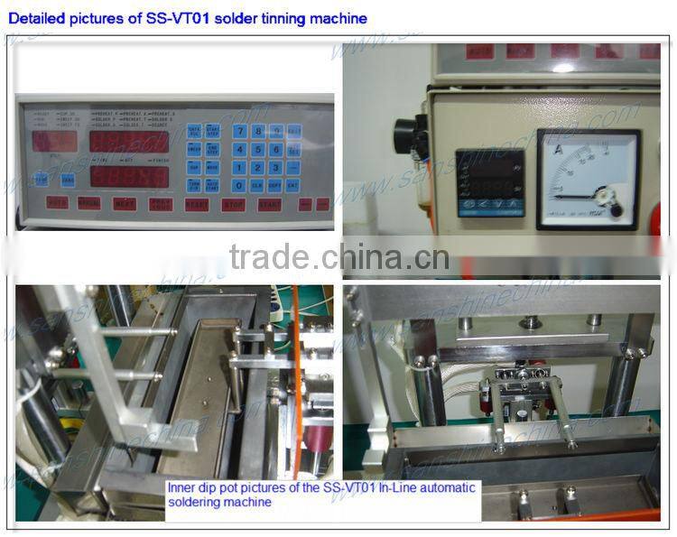 CNC precision automatic soldering machine price solder pot