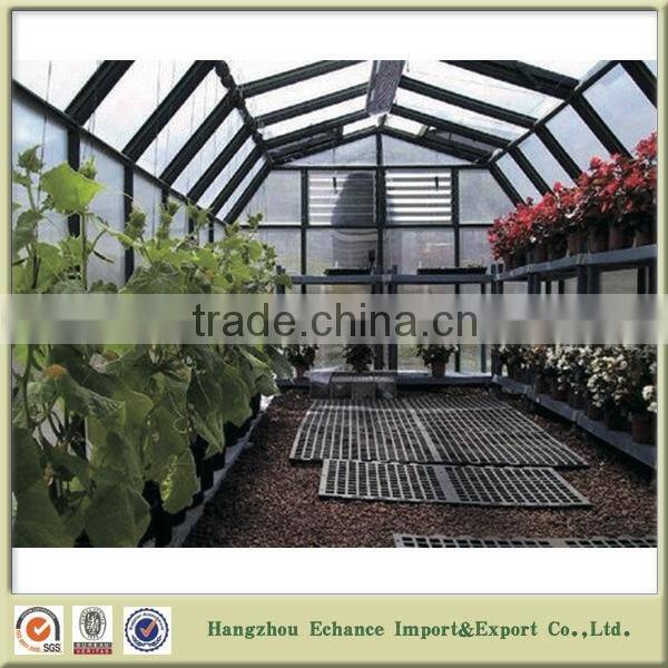 Garden Green house/garden greenhouses Aluminum frame and plastic board Hot sell in German