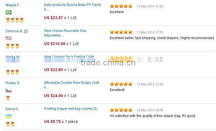 Made in china cloth diaper / reusable baby cloth diapers / baby cloth nappy