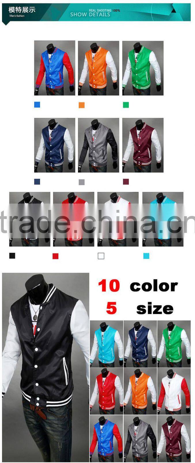 Spandex Fabrc Waterproof Men Sport Coat