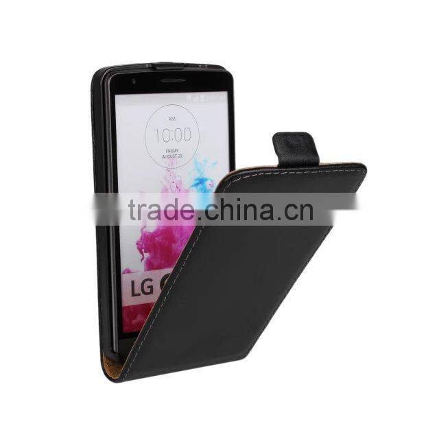 Wholesale Mobile phone case for LG G2,Flip Real leather case for LG G2