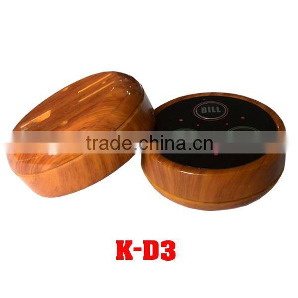 CE certification Print LOGO Restaurant Table Ordering System Service Calling Button Wireless Call Bell System