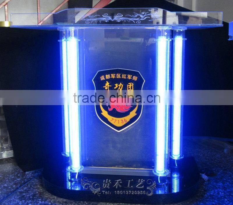 cheap dj light with LED lights, bar table for bar, Bar Club Furniture blue light