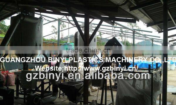 Waste PET bottle recycling line / high efficiency PET bottle recycling machine / waste plastic bottle recycling machine