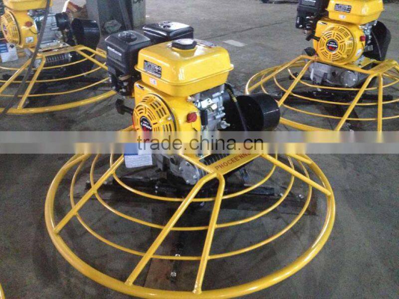 Concrete smoothing machine, concrete finishing power trowel machine