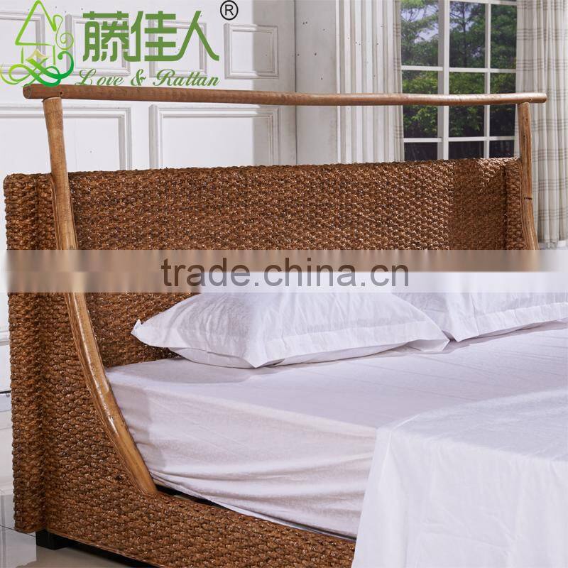 Luxury 5 Star Customerized Bamboo Wicker Rattan Hotel Guest Room Furniture