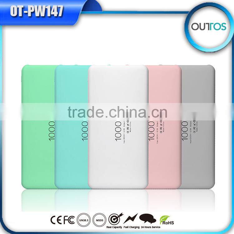Portabel USB Power Bank Charger 10000mah Mobile Phone USB Battery for Travelling