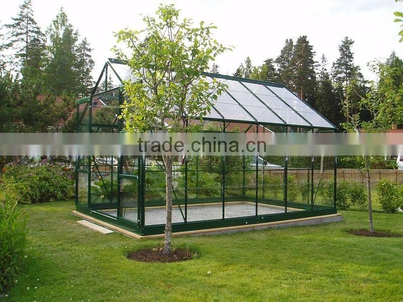No tool installation low cost 4mm polycarbonate mini cold frame greenhouse for home and garden