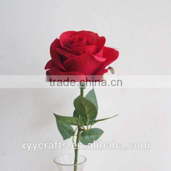 wholesale artificial single rose and handmade single rose