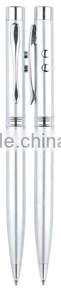 good quality 3 in1 metal ball pen, laser pointer pen, led pen