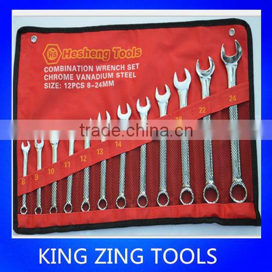 Double open wrench and spanner