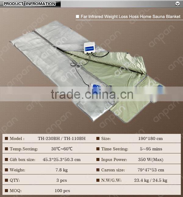 Far Infrared Blanket ANPAN TH-230BH Electric Blanket beauty spa Infrared thermal slimming blanket