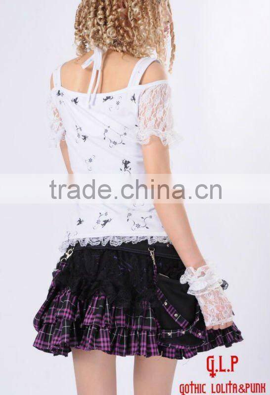 GOTHIC PUNK Lolita LACE QUEEN SHIRT 61194