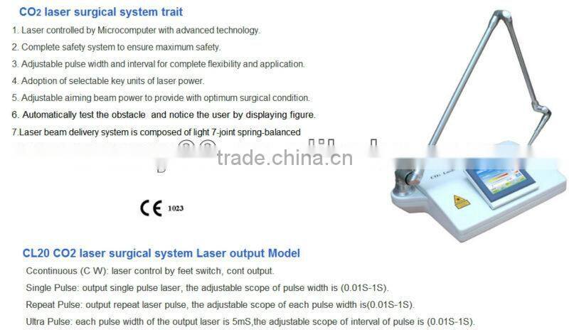 15W Portable CO2 Laser Medical Machine