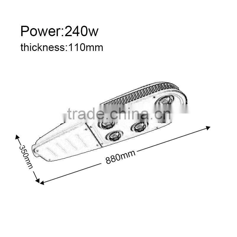 COB 60W IP65 retrofit LED Street Light