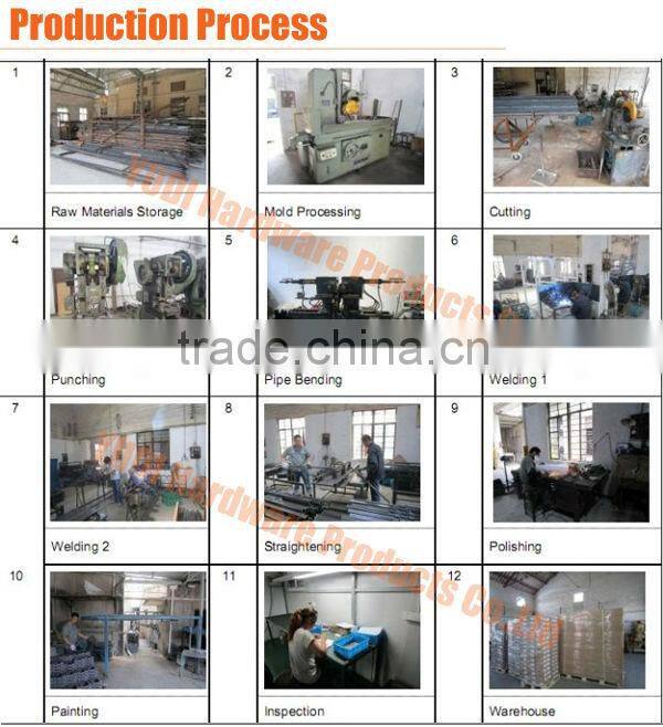 indoor staircase glass balustrade railing system design