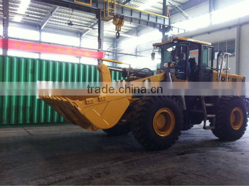 G956L 5.0Ton wheel loader with C6121/cummins diesel engine F2/R1 gearbox for Libya