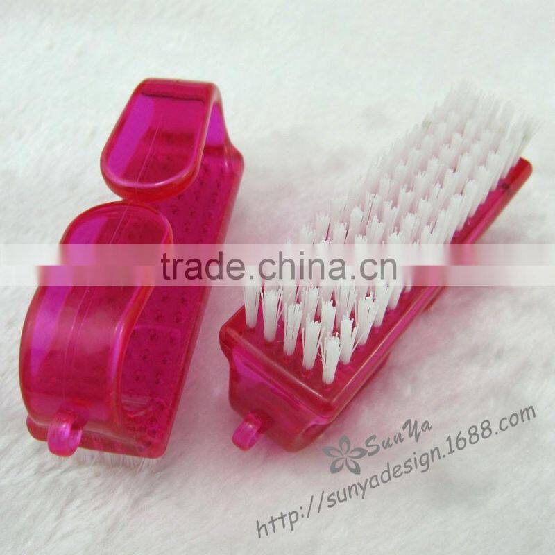 Nail cleaning brush/nail polish brush