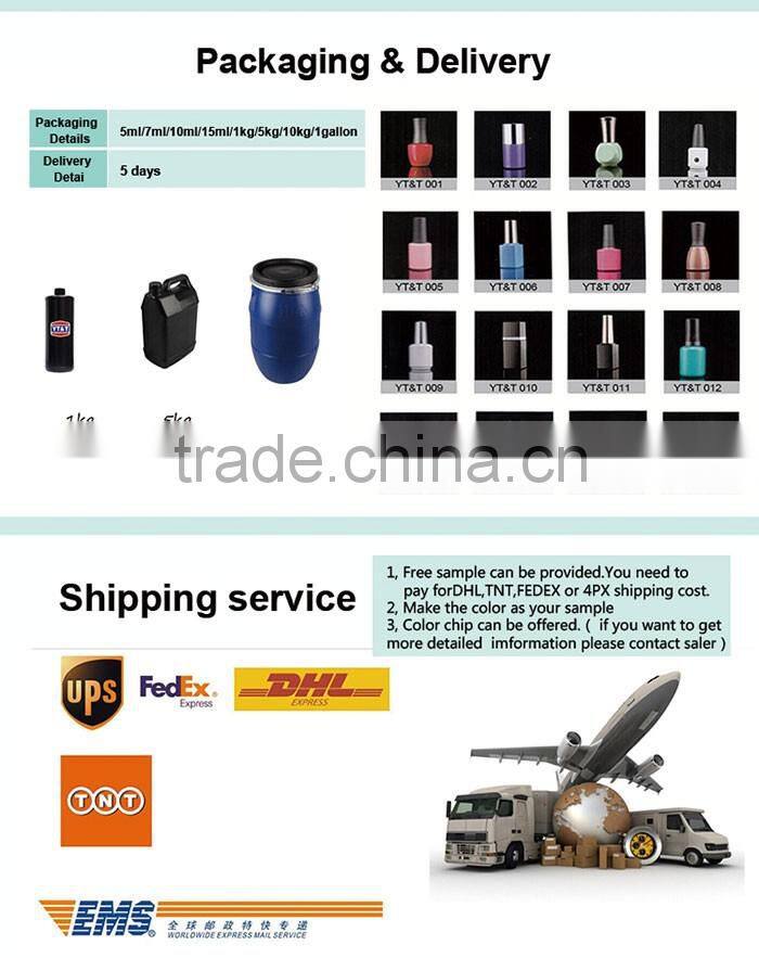 Top Manufacturer Nail Art Soak Off Color Natural Organic Nail Polish