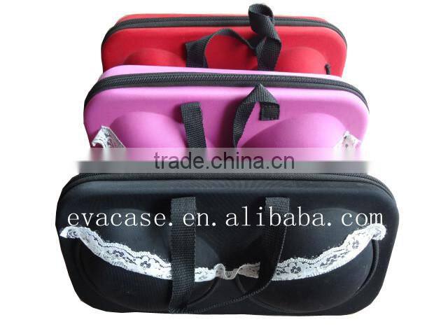 Promotional Pink ladies eva bra case for travel