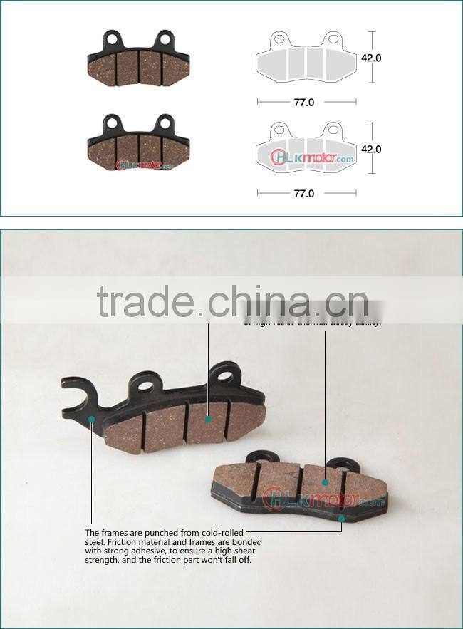 Motorcycle Brake Pad for Wave100 / Jaguar Front / Aguila / CBX125f / AT110 / XRM