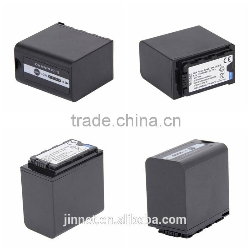 Li-ion Battery Pack For Panasonic VW-VBD58 VBD58 Battery 5800mAh 7.4V