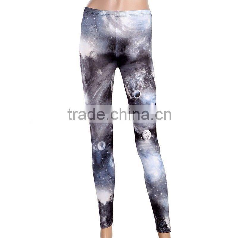 Digital Sublimation Printed Leggings, Custom Design Top Quality Fourway Lycra Fabric