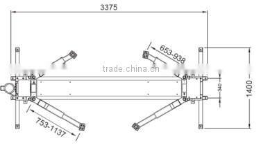 Two Post Floor Plate Auto Lift