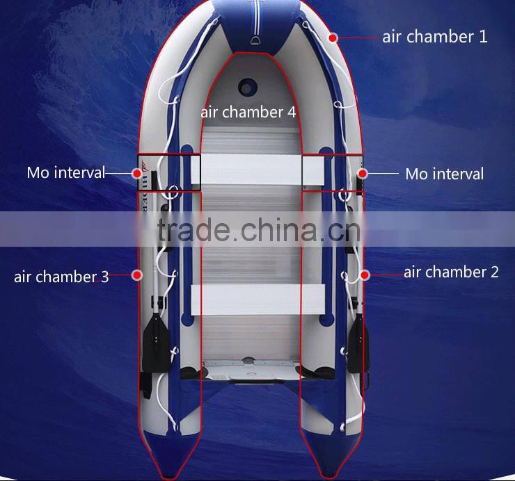 High Quality PVC Inflatable Kayak for fishing/lifeboat