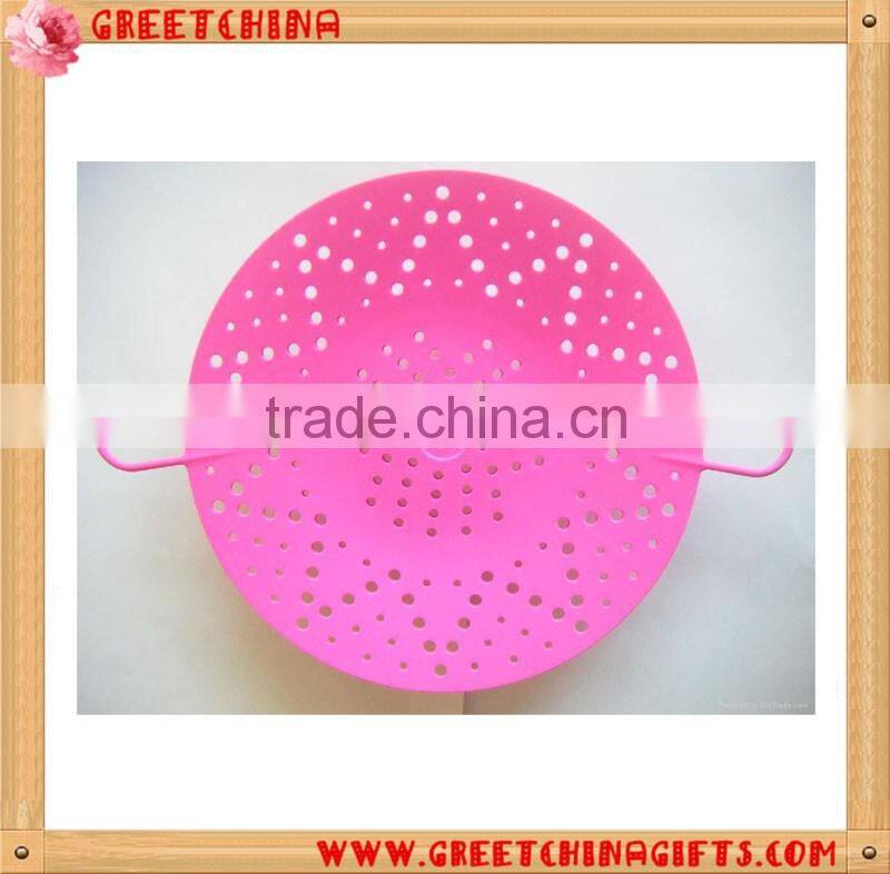 Custom Silicone Food/Vegetable Steamer Cooker Basket For Kitchen Cooking Utensil Tools