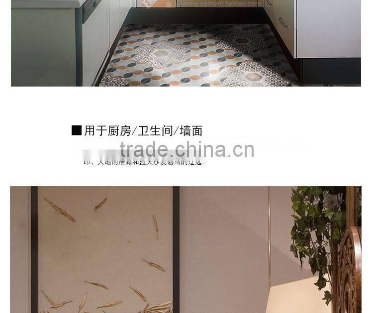 100*200*175mm hexagon glazed porcelain tile kitchen mosaic floor tile